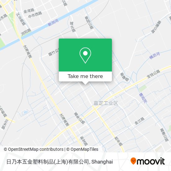 日乃本五金塑料制品(上海)有限公司 map