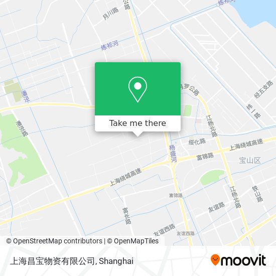上海昌宝物资有限公司 map