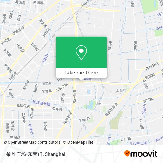 微丹广场-东南门 map