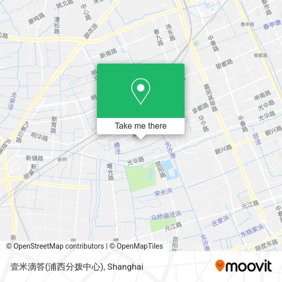 壹米滴答(浦西分拨中心) map