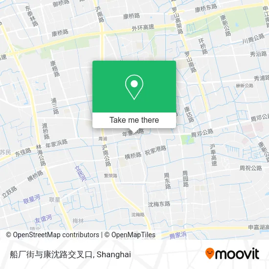 船厂街与康沈路交叉口 map