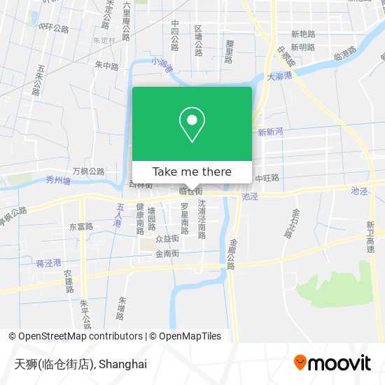 天狮(临仓街店) map