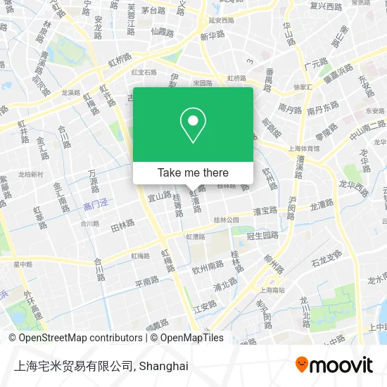 上海宅米贸易有限公司 map