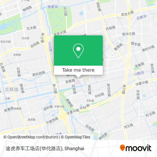 途虎养车工场店(华佗路店) map