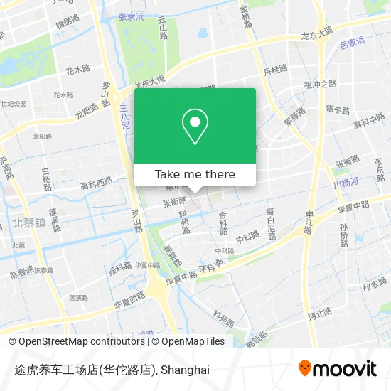 途虎养车工场店(华佗路店) map