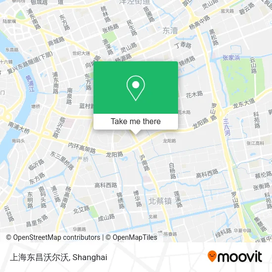 上海东昌沃尔沃 map