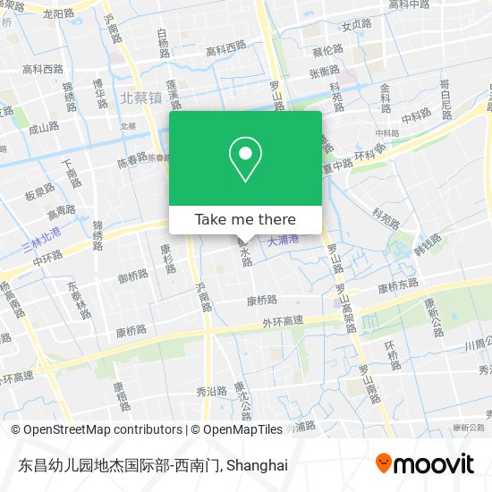 东昌幼儿园地杰国际部-西南门 map