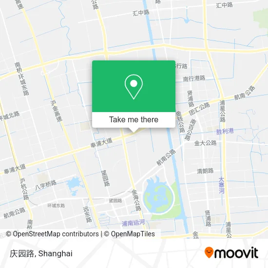 庆园路 map