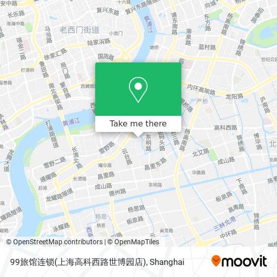 99旅馆连锁(上海高科西路世博园店) map
