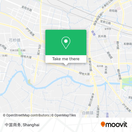 中茵商务 map
