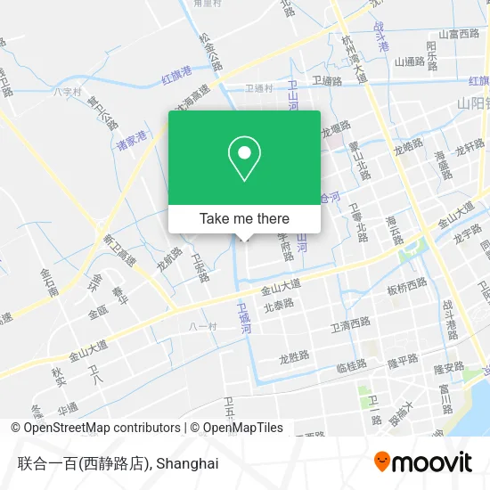 联合一百(西静路店) map