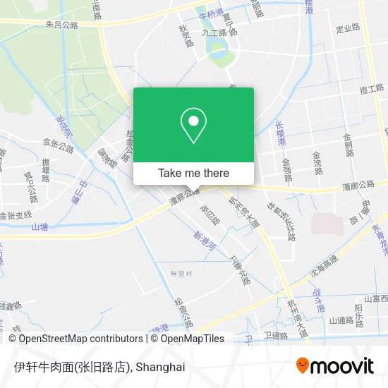 伊轩牛肉面(张旧路店) map
