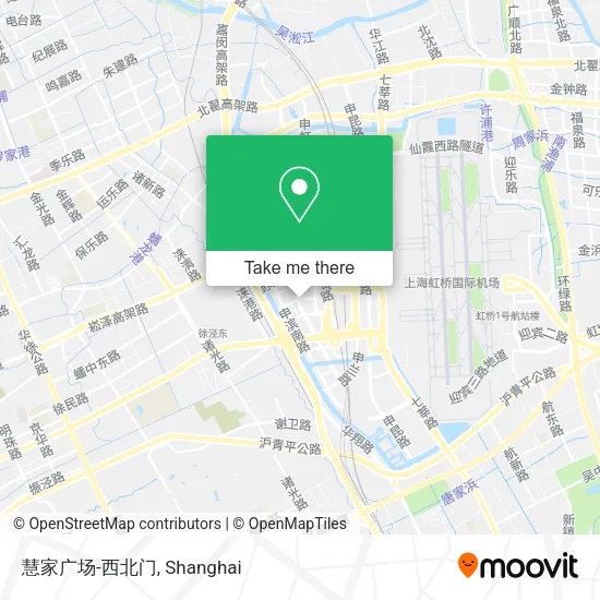 慧家广场-西北门 map