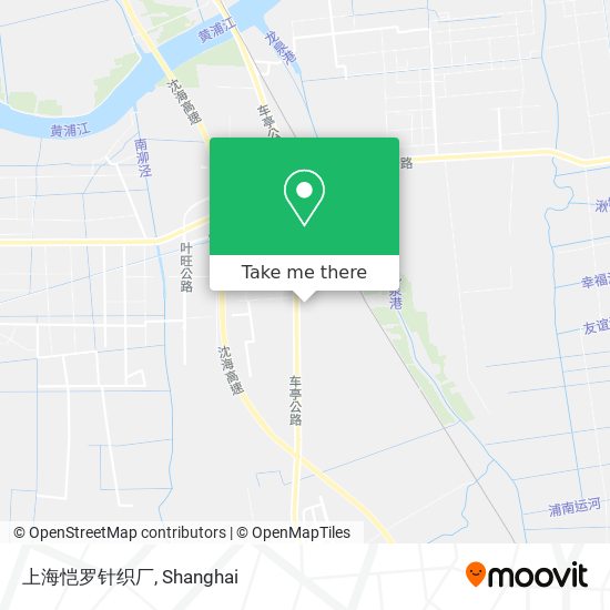 上海恺罗针织厂 map
