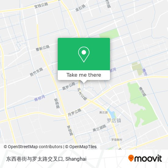 东西巷街与罗太路交叉口 map