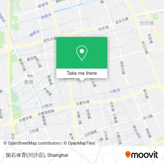 陨石体育(川沙店) map