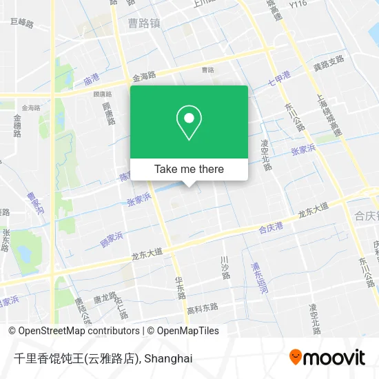 千里香馄饨王(云雅路店) map