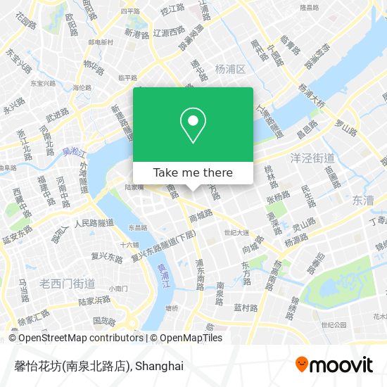 馨怡花坊(南泉北路店) map