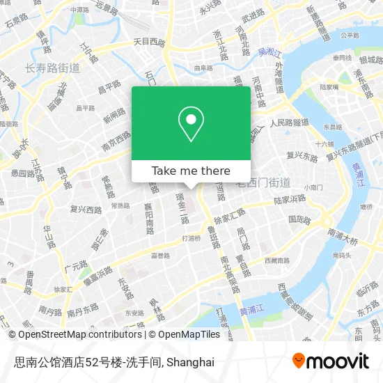 思南公馆酒店52号楼-洗手间 map