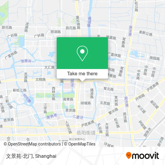 文景苑-北门 map