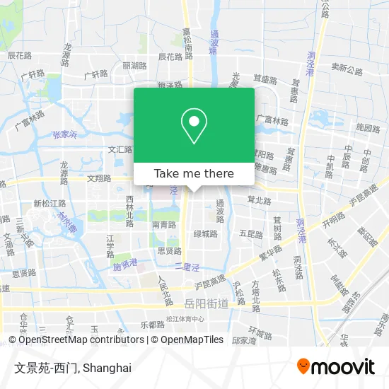 文景苑-西门 map