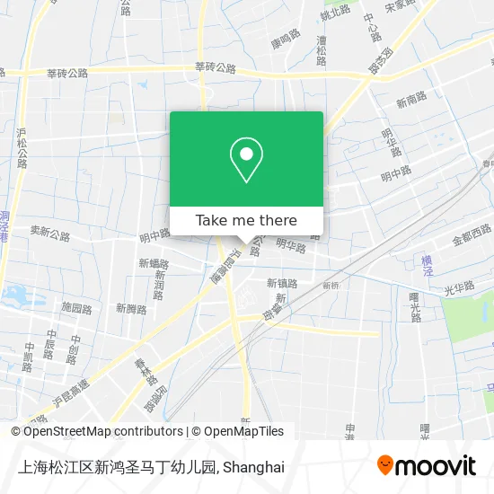 上海松江区新鸿圣马丁幼儿园 map