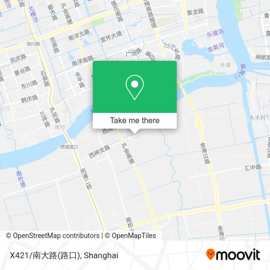 X421/南大路(路口) map