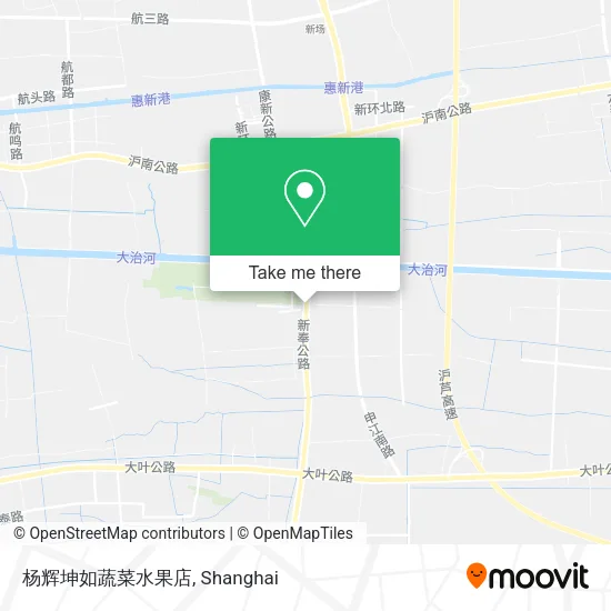 杨辉坤如蔬菜水果店 map