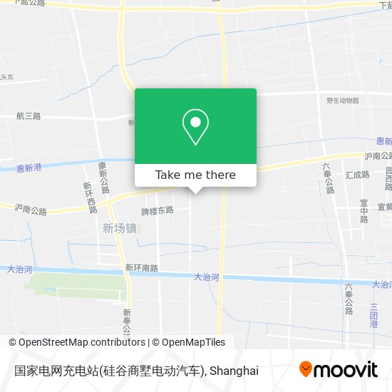 国家电网充电站(硅谷商墅电动汽车) map