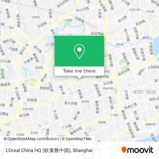 L'Oreal China HQ (欧莱雅中国) map