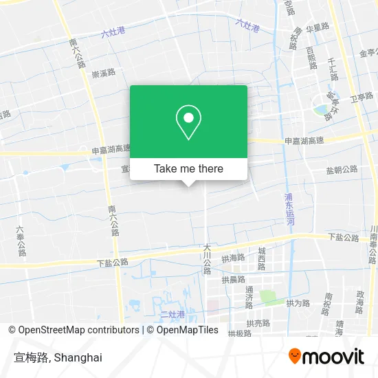 宣梅路 map