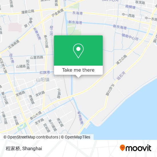 程家桥 map