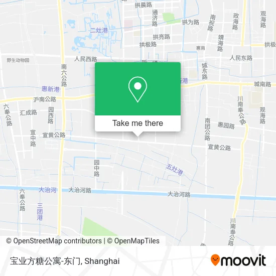 宝业方糖公寓-东门 map