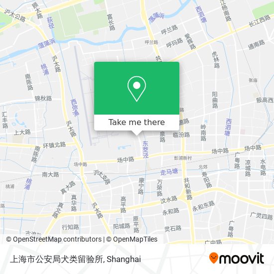上海市公安局犬类留验所 map
