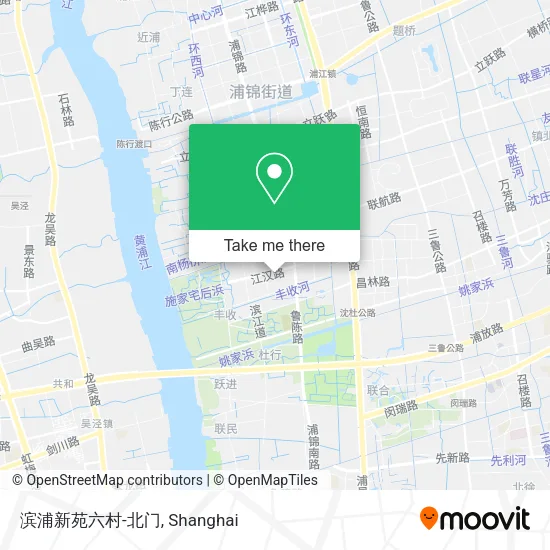滨浦新苑六村-北门 map