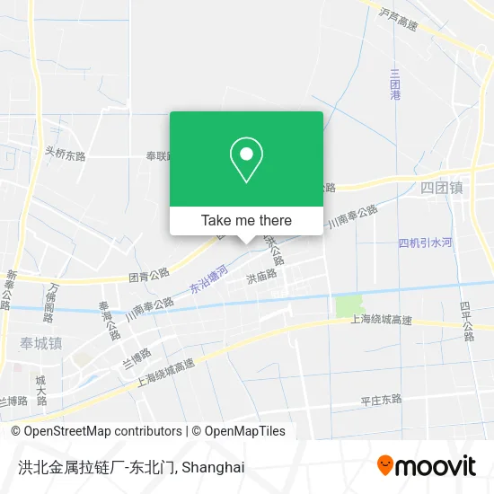 洪北金属拉链厂-东北门 map