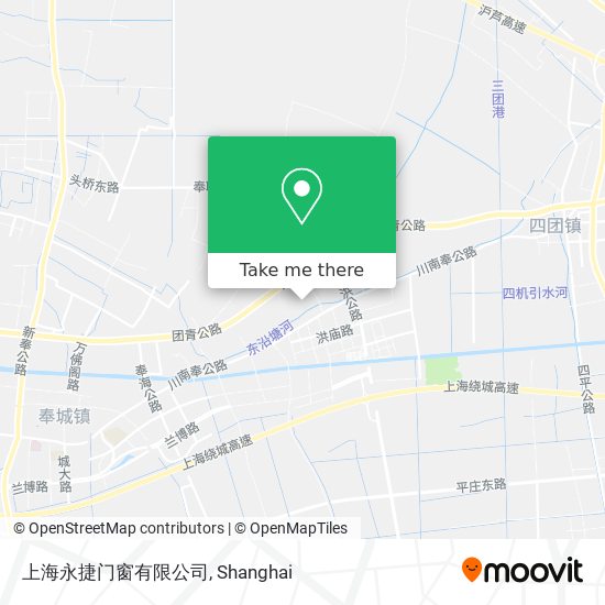 上海永捷门窗有限公司 map