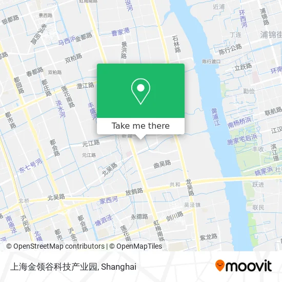 上海金领谷科技产业园 map