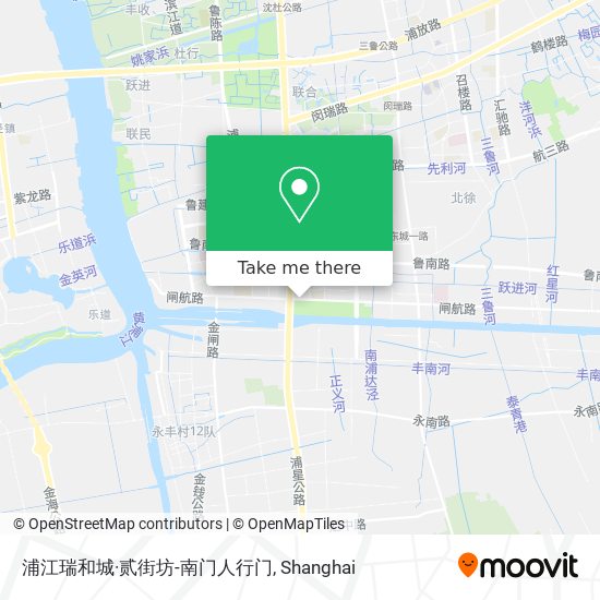 浦江瑞和城·贰街坊-南门人行门 map