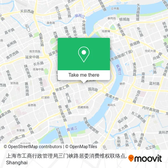 上海市工商行政管理局三门峡路居委消费维权联络点 map