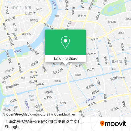上海老杜鸭鸭养殖有限公司昌里东路专卖店 map