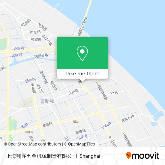 上海翔亦五金机械制造有限公司 map