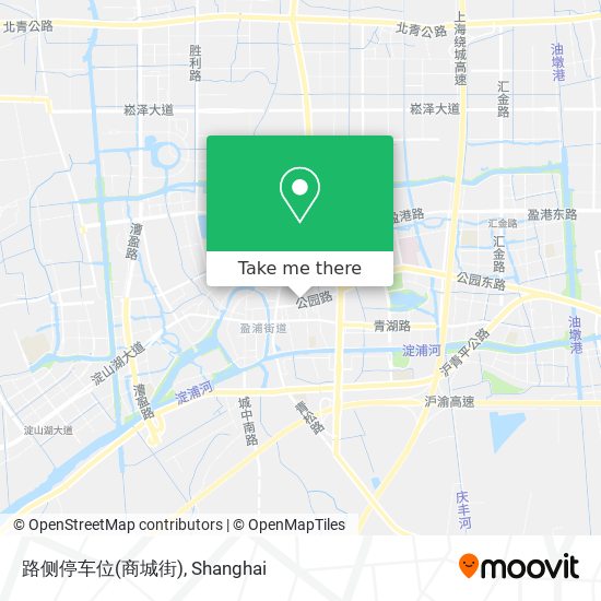 路侧停车位(商城街) map