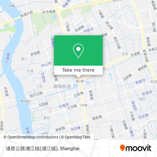 浦星公路浦江镇 map