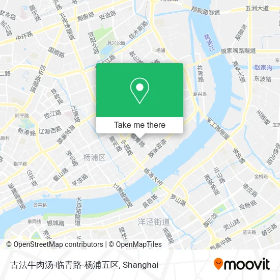 古法牛肉汤-临青路-杨浦五区 map