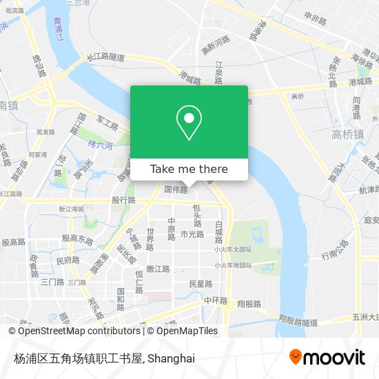 杨浦区五角场镇职工书屋 map