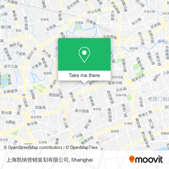 上海凯纳营销策划有限公司 map