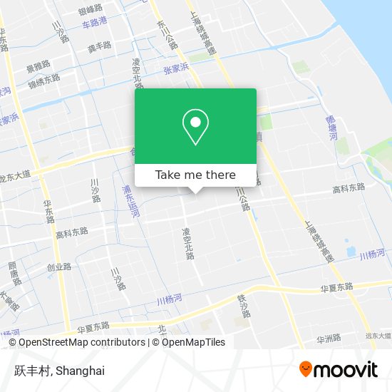 跃丰村 map