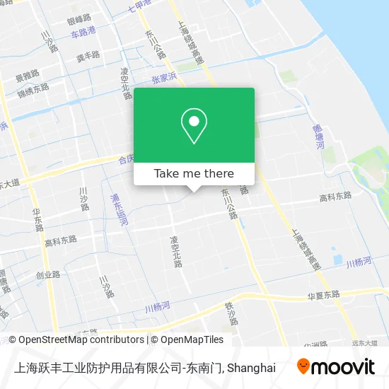 上海跃丰工业防护用品有限公司-东南门 map