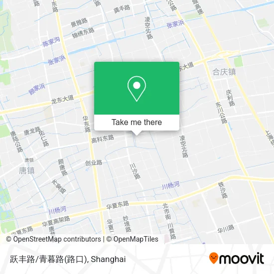 跃丰路/青暮路(路口) map